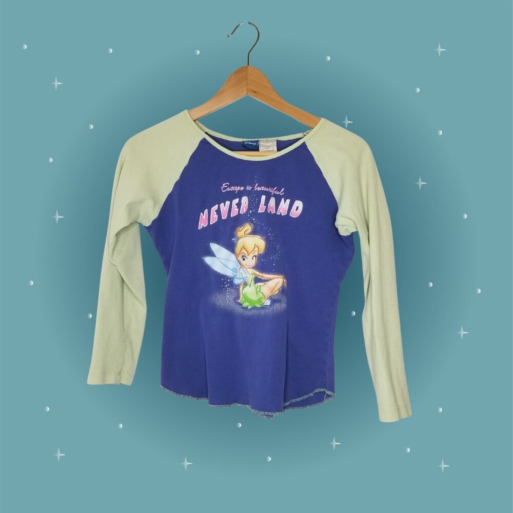 Disney Tinkerbell Pajama Top, Girls Small